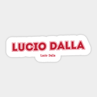 Lucio Dalla Sticker